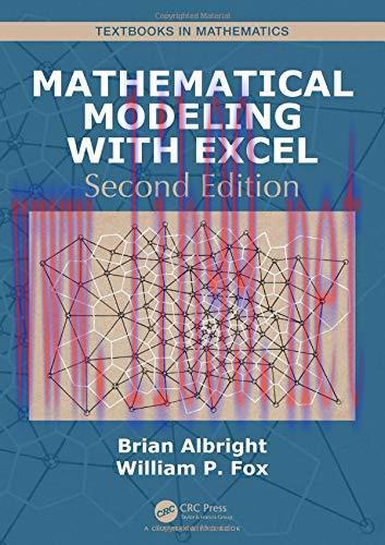 [FOX-Ebook]Mathematical Modeling with Excel, 2nd Edition