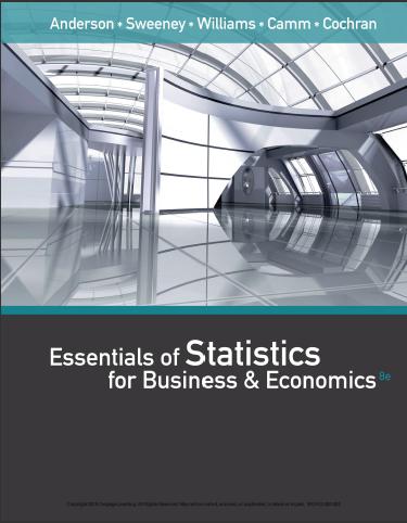 （TB）Essentials of Statistics for Business and Economics, 8th Edition.zip