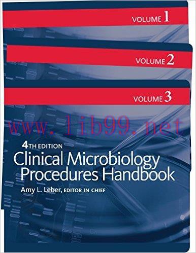 [AME]Clinical Microbiology Procedures Handbook (3 Volume Set), 4th Edition