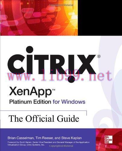 [FOX-Ebook]Citrix XenApp Platinum Edition for Windows: The Official Guide, 4th Edition