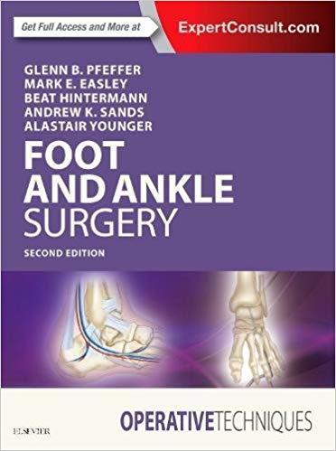 Operative Techniques Foot and Ankle Surgery 2nd Edition