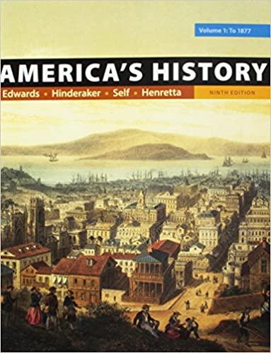 America’s History, Volume 1 9th Edition [Rebecca Edwards]