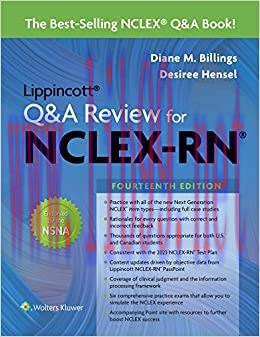 [AME]Lippincott Q&A Review for NCLEX-RN (Lippioncott's Review For NCLEX-RN), 14th Edition (EPUB...