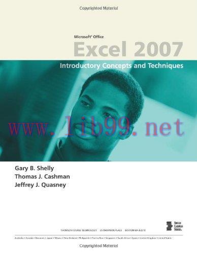 [FOX-Ebook]Microsoft Office Excel 2007: Introductory Concepts and Techniques