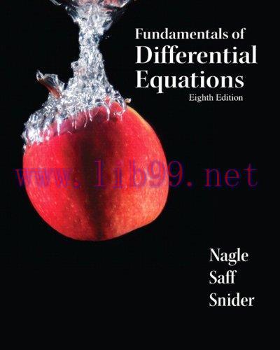 [FOX-Ebook]Fundamentals of Differential Equations, 8th Edition