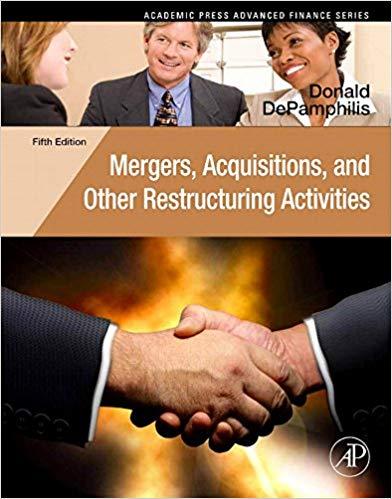 (PDF)Mergers, Acquisitions, and Other Restructuring Activities An Integrated Approach to Proces...