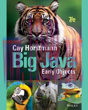 [SAIT-Ebook]Big Java: Early Objects, 7th Edition