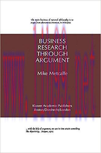 (PDF)Business Research Through Argument 1996 Edition