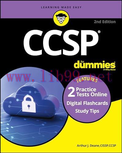 [FOX-Ebook]CCSP For Dummies, 2nd Edition: Book + 2 Practice Tests + 100 Flashcards Online, 2nd ...