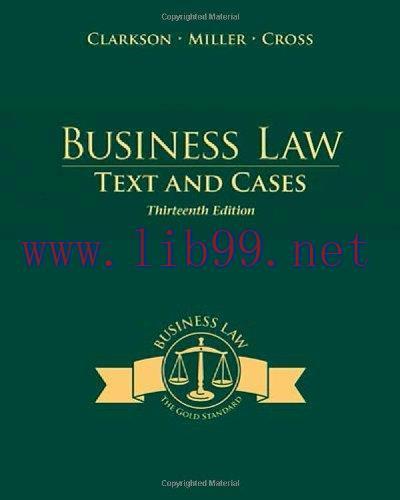 [FOX-Ebook]Business Law: Text and Cases, 13th Edition