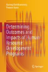 [PDF]Determining Outcomes and Impacts of Human Resource Development Programs