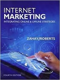 (Test Bank)Internet Marketing , 4th Edition by Debra Zahay.zip