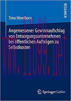(PDF)Angemessener Gewinnaufschlag von Entsorgungsunternehmen bei öffentlichen Aufträgen zu Selb...