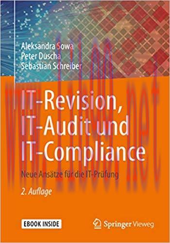 (PDF)IT-Revision, IT-Audit und IT-Compliance: Neue Ansätze für die IT-Prüfung (German Edition) ...