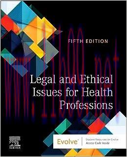 [AME]Legal and Ethical Issues for Health Professions, 5th Edition (EPUB)