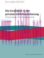 [PDF]Die Invalidität in der privaten Unfallversicherung: Rechtsgrundlagen und ärztliche Begutac...
