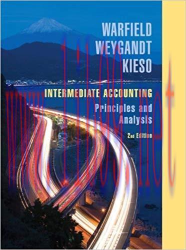 (PDF)Intermediate Accounting: Principles and Analysis, 2nd Edition 2nd Edition