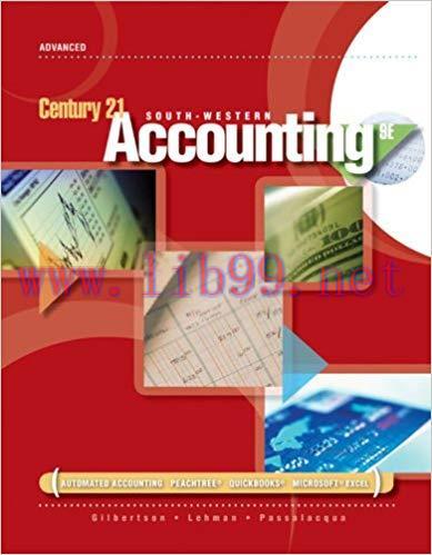 (PDF)Century 21 Accounting: Advanced (WinningEdge Titles) 9th Edition