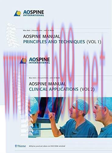 [AME]AO Spine Manual: Principles and Techniques, Clinical Applications (2 Vol. Set) (Original P...