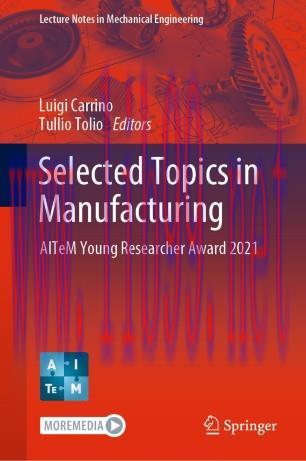 Selected Topics in Manufacturing