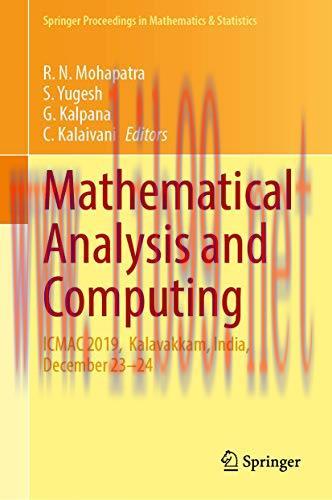 [FOX-Ebook]Mathematical Analysis and Computing: ICMAC 2019, Kalavakkam, India, December 23–24