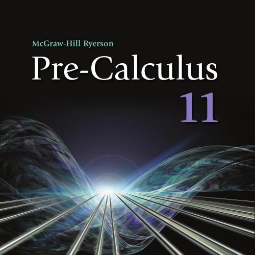 Pre-calculus 11 Student Text