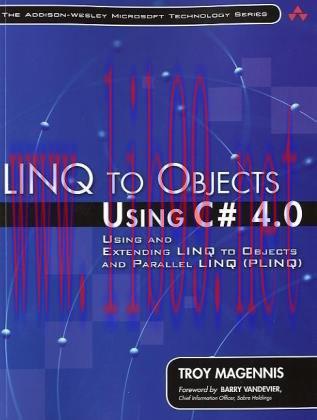 [FOX-Ebook]LINQ to Objects Using C# 4.0: Using and Extending LINQ to Objects and Parallel LINQ