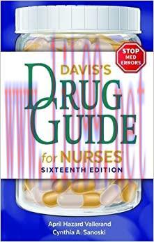 (PDF)Davis’s Drug Guide for Nurses 16th Edition