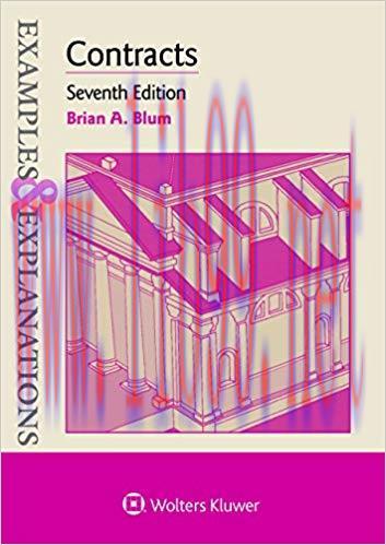 (PDF)Examples & Explanations for Contracts (Examples & Explanations Series) 7th Edition