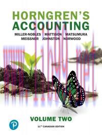 [PDF]Horngren’s Accounting, Volume 2, 11th Canadian Edition [TRACIE L. MILLER-NOBLES]