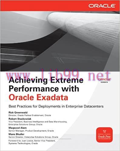 (PDF)Achieving Extreme Performance with Oracle Exadata (Oracle Press)