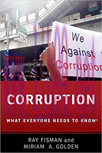 Corruption: What Everyone Needs to Know® 1st Edition,