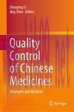 [PDF]Quality Control of Chinese Medicines : Strategies and Methods