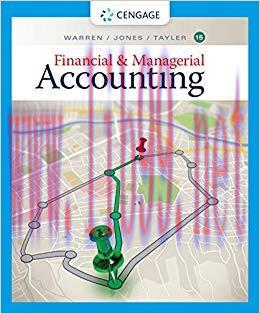 (PDF)Financial & Managerial Accounting 15th Edition