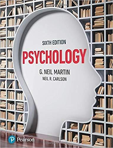 Psychology 6th Edition [Martin, G. Neil]