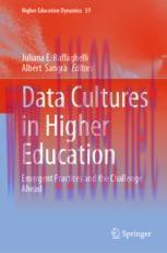 [PDF]Data Cultures in Higher Education : Emergent Practices and the Challenge Ahead