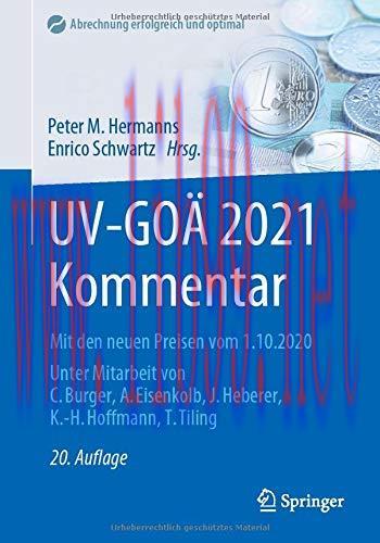 [AME]UV-GOÄ 2021 Kommentar: Mit den neuen Preisen vom 1.10.2020 (Abrechnung erfolgreich und opt...