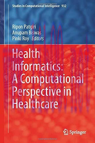 [AME]Health Informatics: A Computational Perspective in Healthcare (Studies in Computational In...