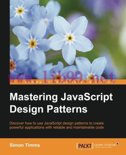 [FOX-Ebook]Mastering JavaScript Design Patterns