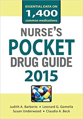 Nurse’s Pocket Drug Guide 2015