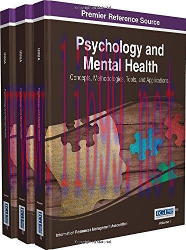 [AME]Psychology and Mental Health: Concepts, Methodologies, Tools, and Applications (PDF)