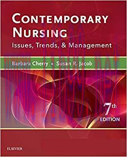 (PDF)Contemporary Nursing – E-Book: Issues, Trends, & Management 7th Edition