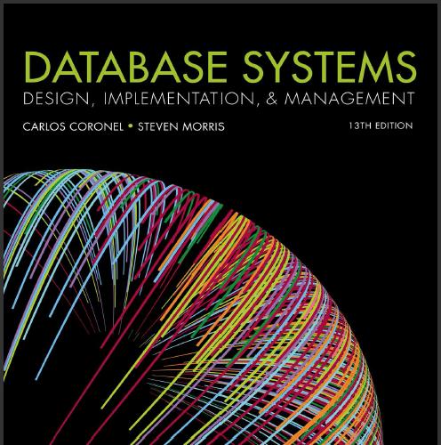 (IM)Database Systems Design Implementation Management 13th Edition.zip