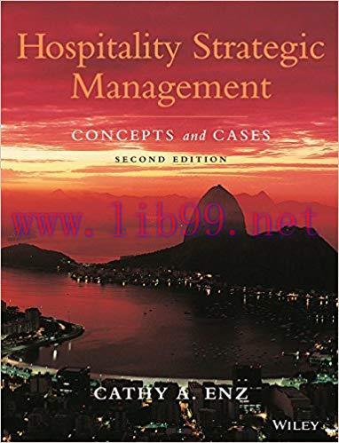 (PDF)Hospitality Strategic Management: Concepts and Cases 2nd Edition