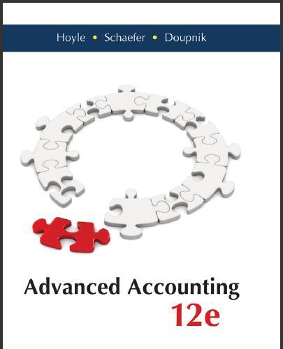 (Test Bank)Advanced Accounting 12th Edition by Hoyle.zip