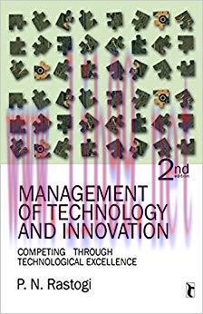 (PDF)Management of Technology and Innovation: Competing Through Technological Excellence (Respo...