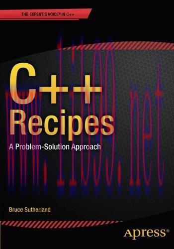 [FOX-Ebook]C++ Recipes: A Problem-Solution Approach