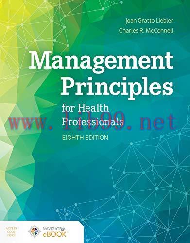 [AME]Management Principles for Health Professionals, 8th Edition (EPUB)