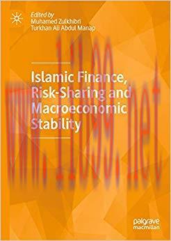 (PDF)Islamic Finance, Risk-Sharing and Macroeconomic Stability 1st ed. 2019 Edition