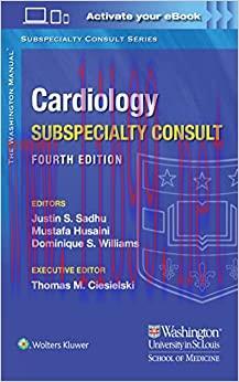 [AME]The Washington Manual Cardiology Subspecialty Consult, 4th Edition (EPUB3)